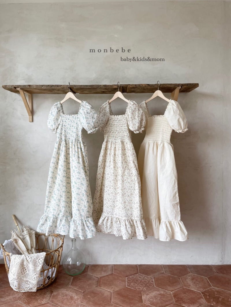 MONBEBE - Korean Children Fashion - #Kfashion4kids - Mom Summer Daisy One-piece - 8