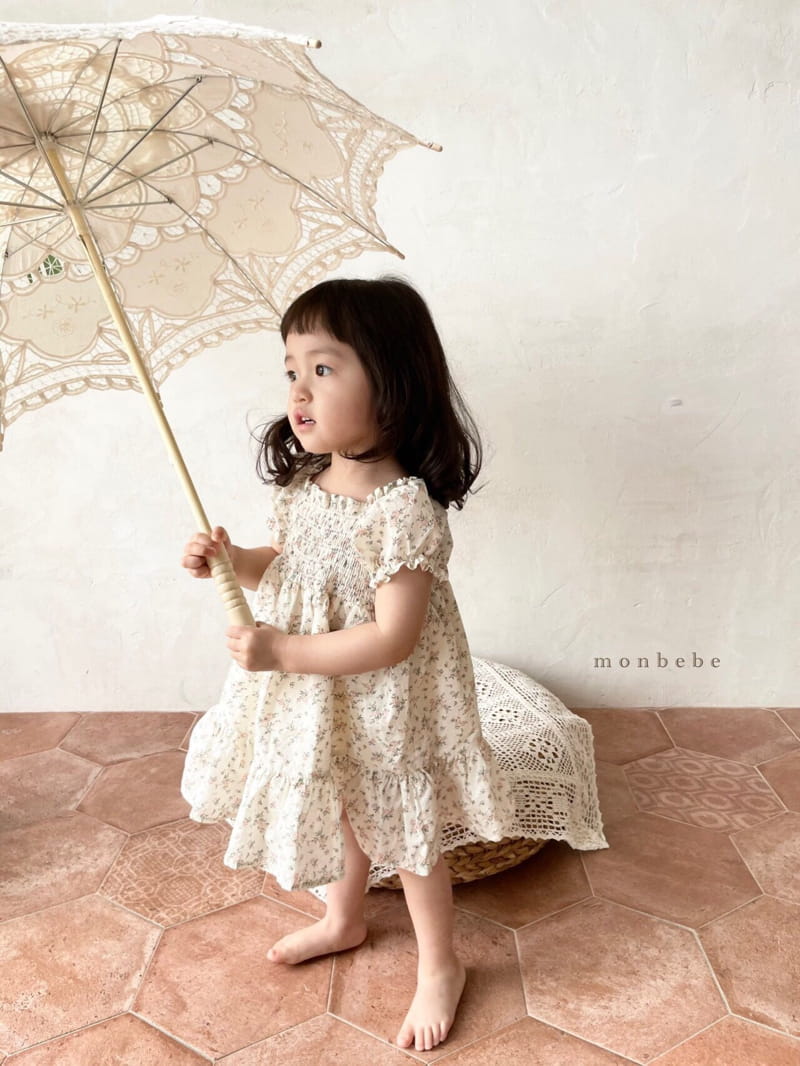 MONBEBE - Korean Children Fashion - #Kfashion4kids - Summer Daisy One-piece - 4