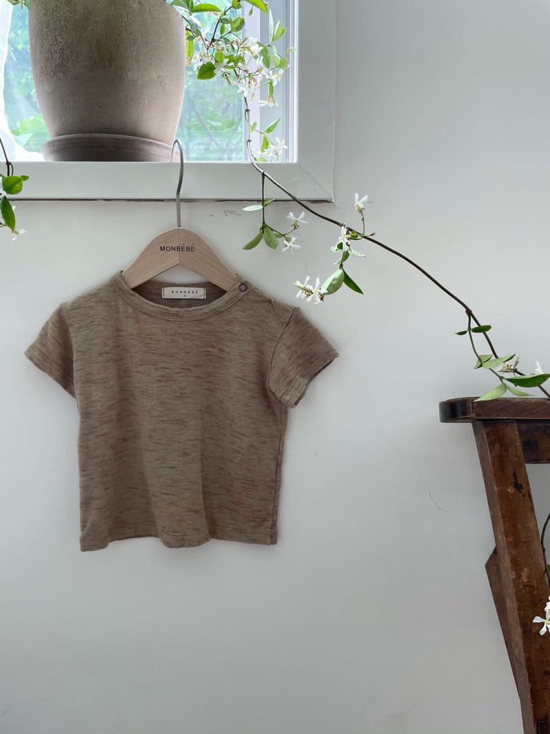 MONBEBE - Korean Children Fashion - #Kfashion4kids - Linen Tee - 3