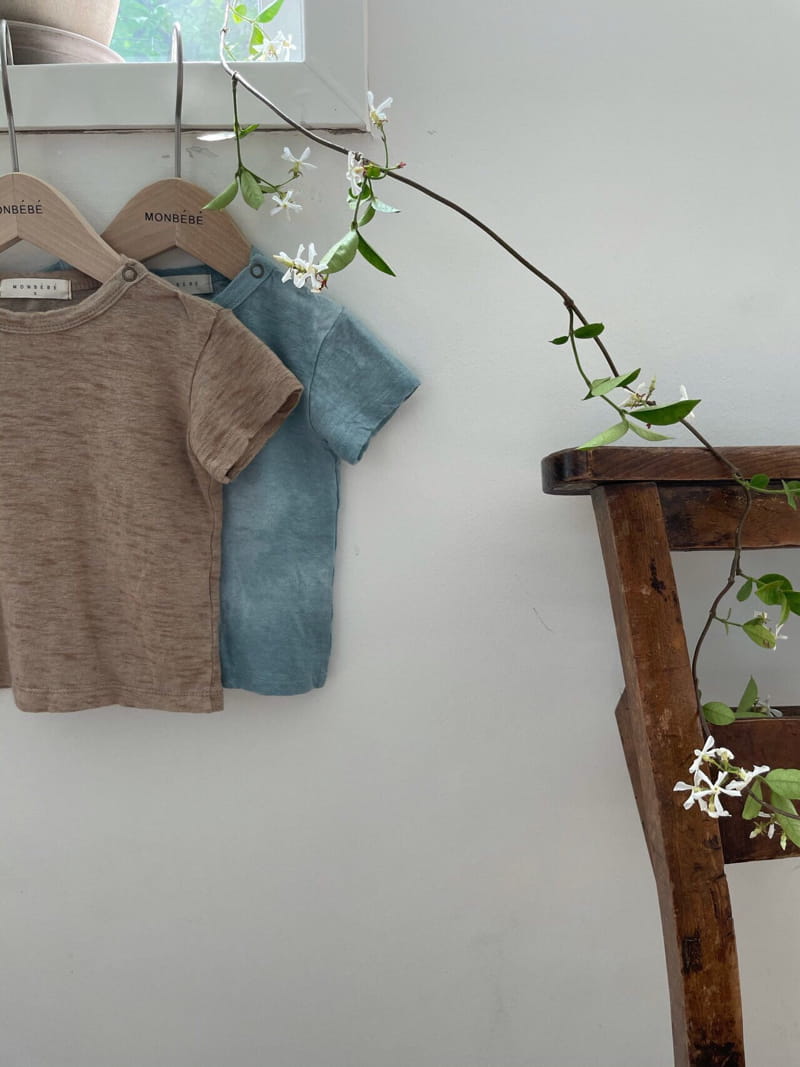MONBEBE - Korean Children Fashion - #Kfashion4kids - Linen Tee - 4