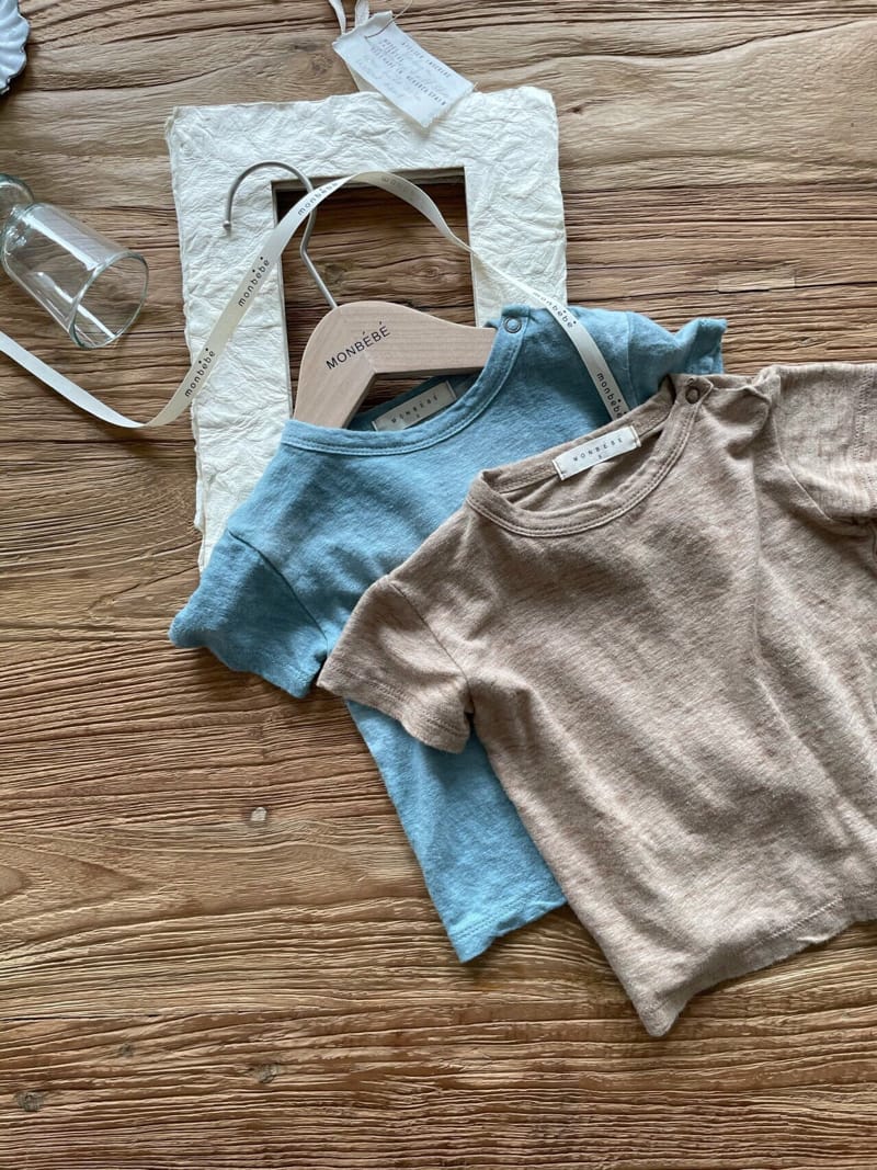 MONBEBE - Korean Children Fashion - #Kfashion4kids - Linen Tee - 9