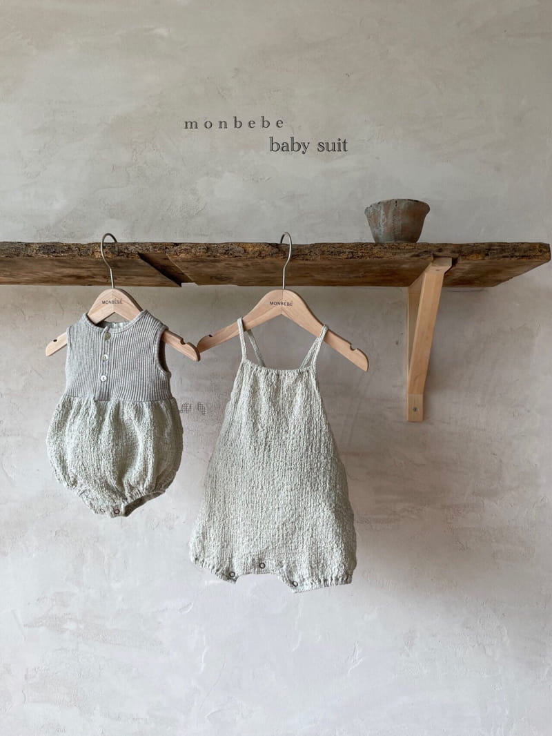 MONBEBE - Korean Children Fashion - #Kfashion4kids - Blanc Bodysuit - 2