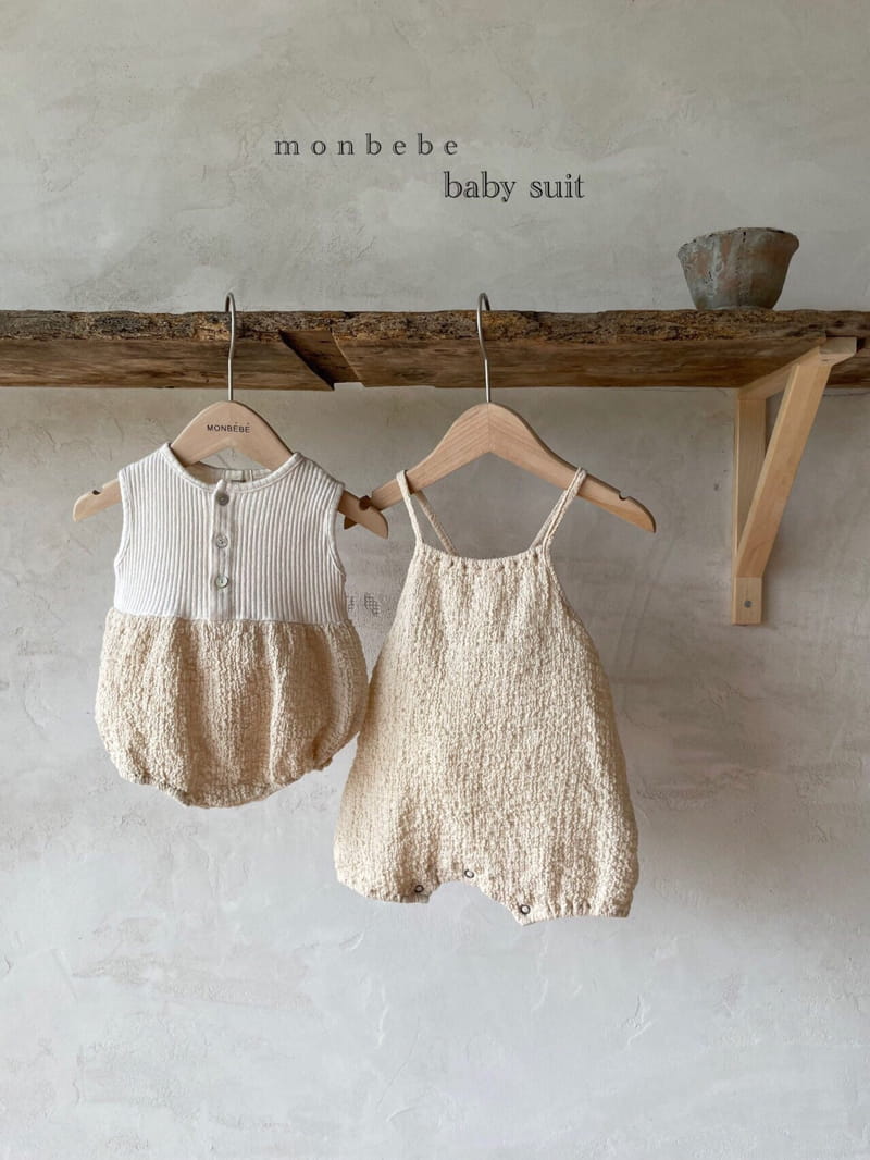 MONBEBE - Korean Children Fashion - #Kfashion4kids - Blanc Bodysuit - 9