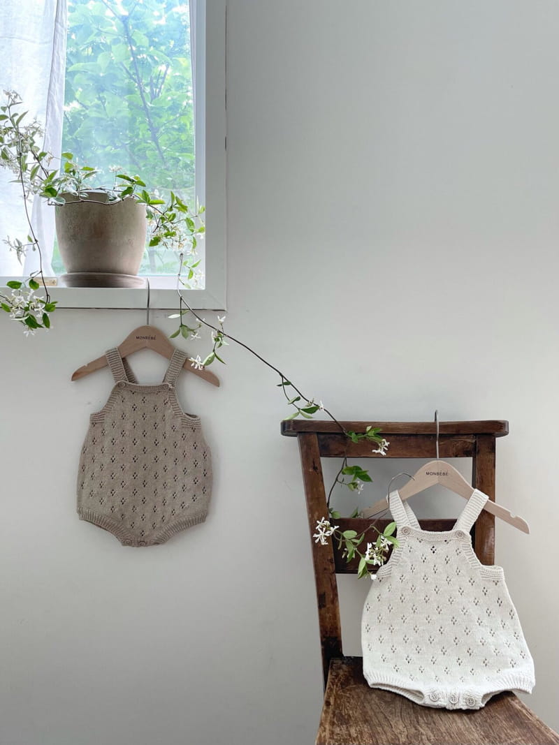MONBEBE - Korean Children Fashion - #Kfashion4kids - Scsi Knit Bodysuit - 3