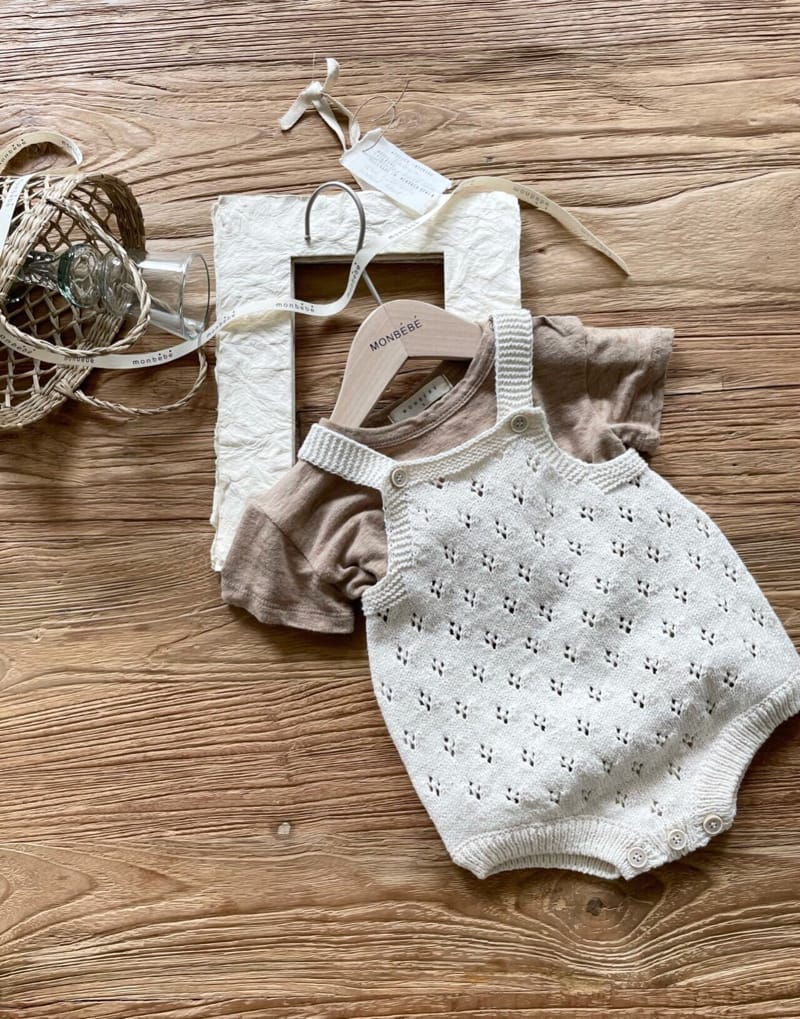 MONBEBE - Korean Children Fashion - #Kfashion4kids - Scsi Knit Bodysuit - 7