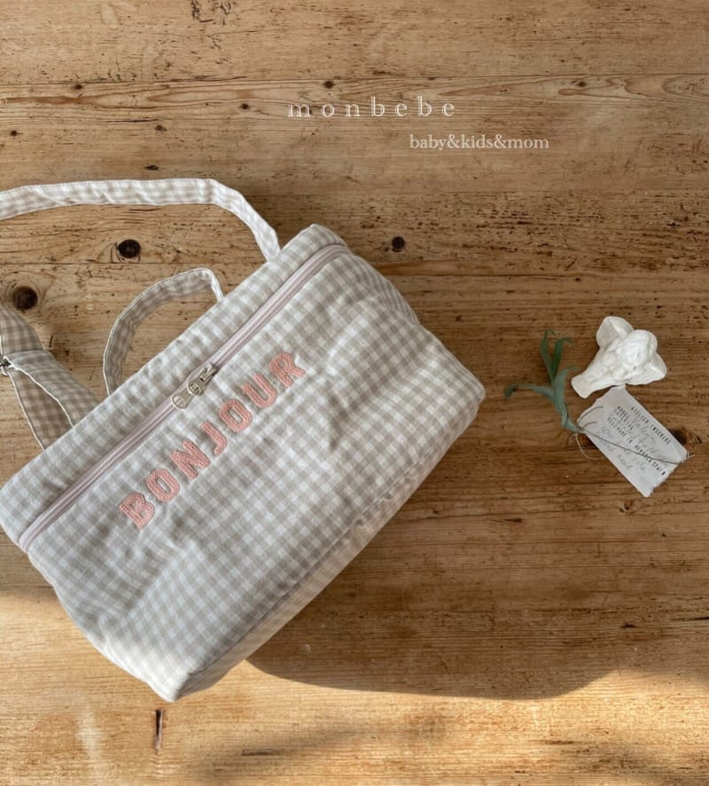 MONBEBE - Korean Children Fashion - #Kfashion4kids - Bonjour Cotton Tote Bag - 4