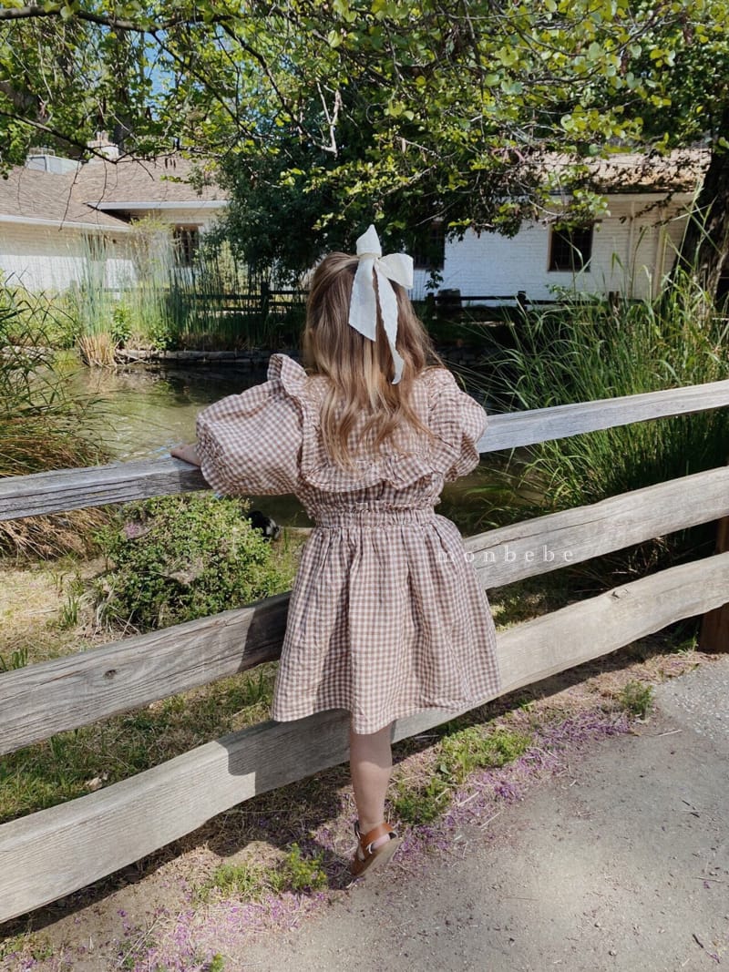 MONBEBE - Korean Children Fashion - #Kfashion4kids - Check Frill Skirt - 12
