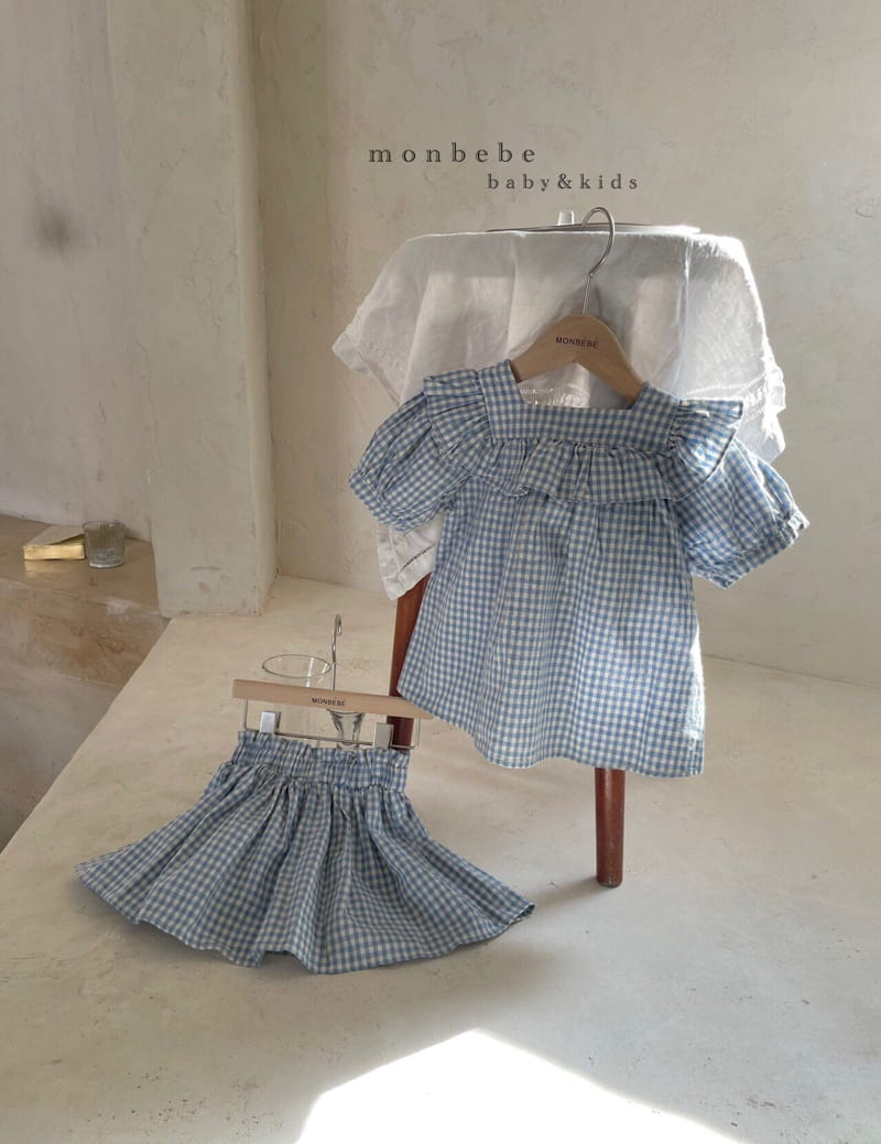 MONBEBE - Korean Children Fashion - #Kfashion4kids - Check Frill Skirt - 8