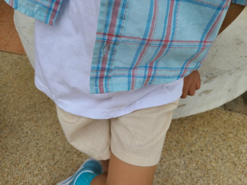 MOOI STORE - Korean Children Fashion - #Kfashion4kids - Check Short Sleeves Shirts - 4