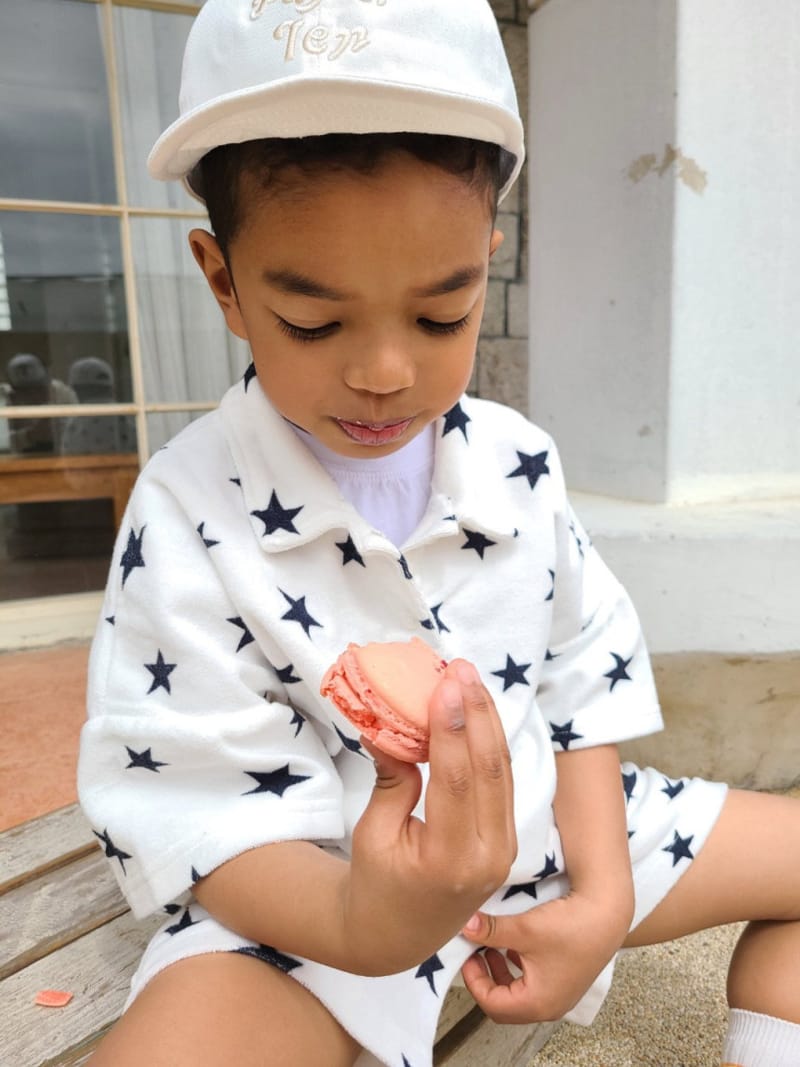 MOOI STORE - Korean Children Fashion - #Kfashion4kids - Star Towel Shorts