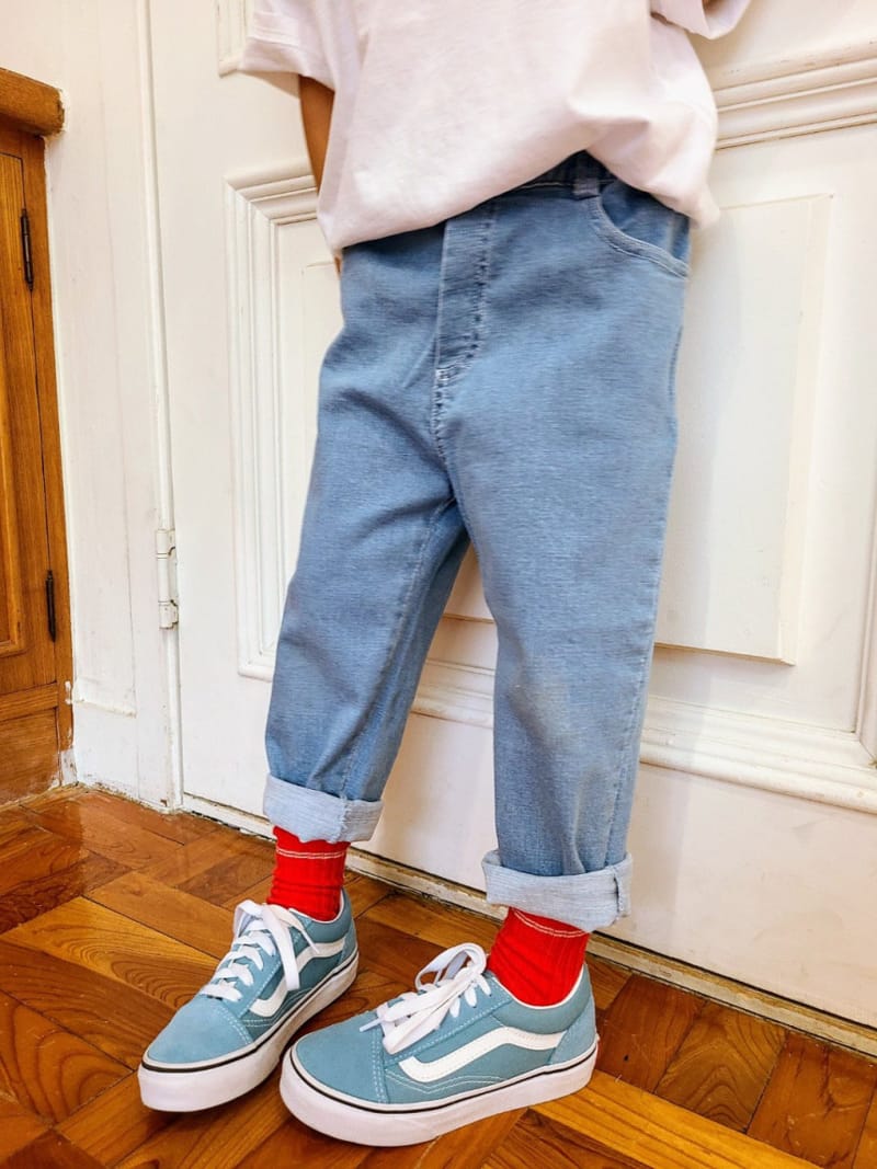 MOOI STORE - Korean Children Fashion - #Kfashion4kids - De Vinci Span Jeans - 2
