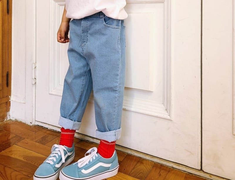 MOOI STORE - Korean Children Fashion - #Kfashion4kids - De Vinci Span Jeans - 5