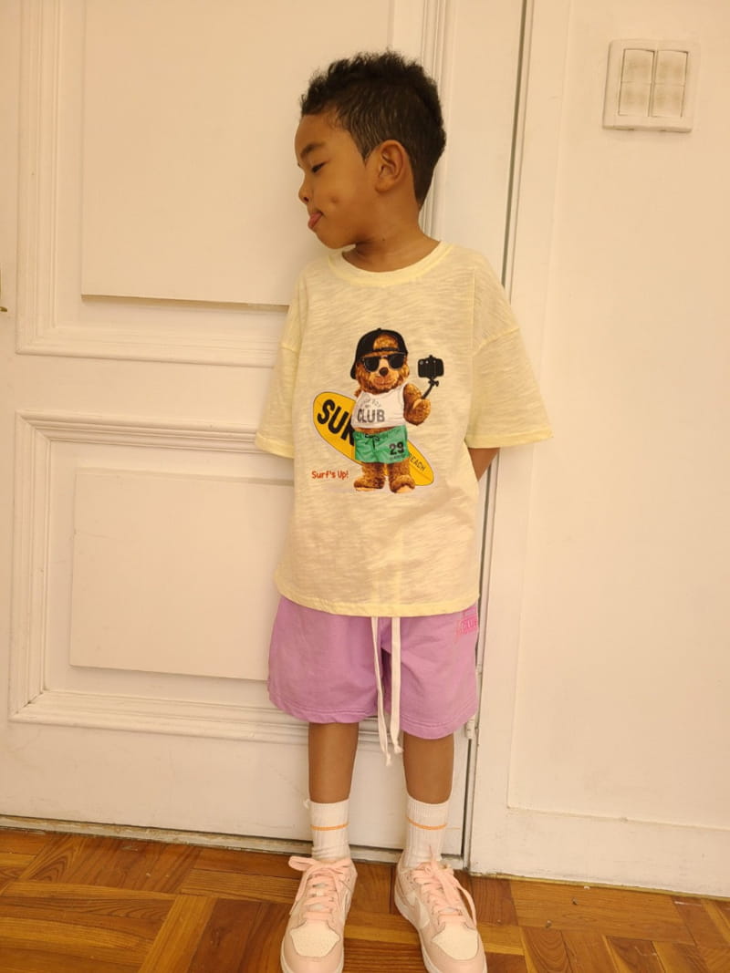MOOI STORE - Korean Children Fashion - #Kfashion4kids - Surfer Teddy Tee - 7
