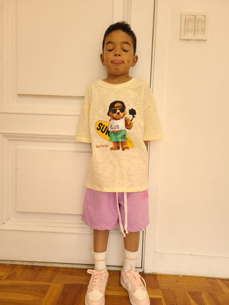 MOOI STORE - Korean Children Fashion - #Kfashion4kids - Surfer Teddy Tee - 8