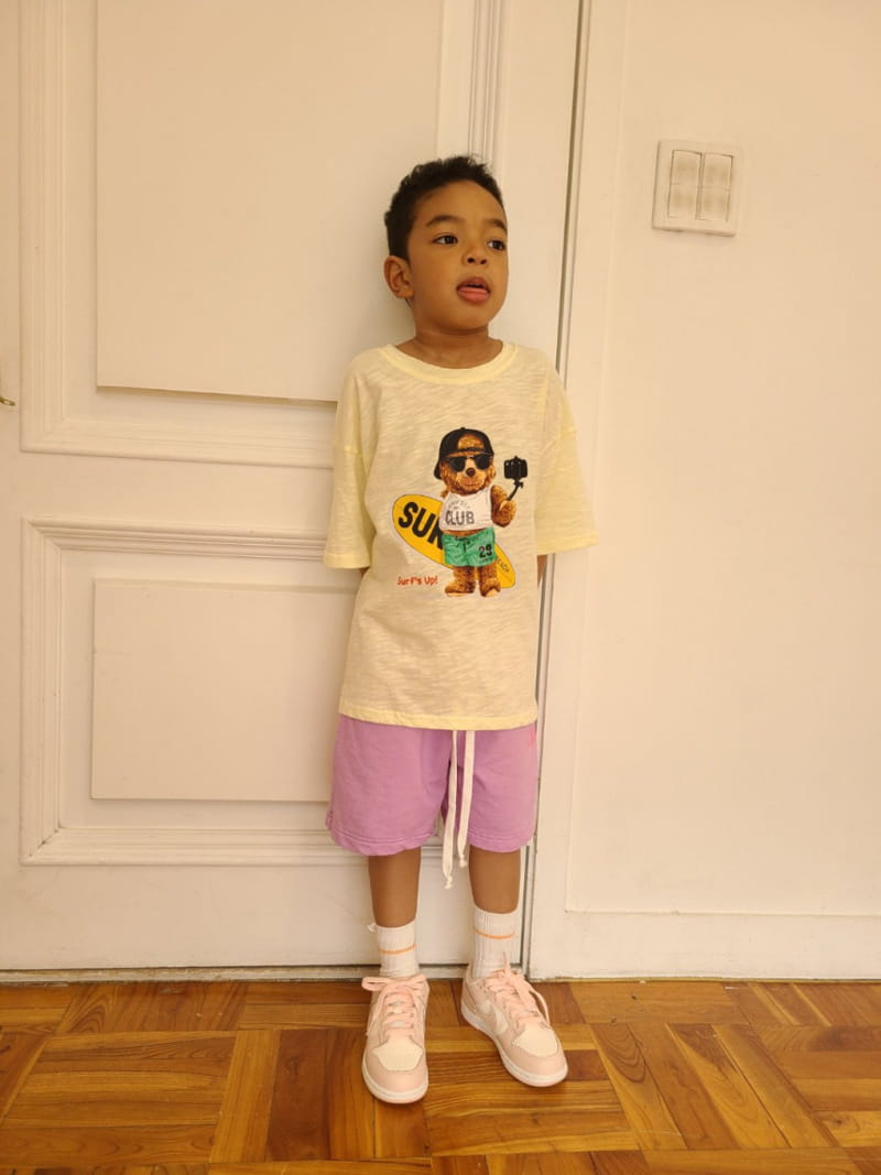 MOOI STORE - Korean Children Fashion - #Kfashion4kids - Surfer Teddy Tee - 9