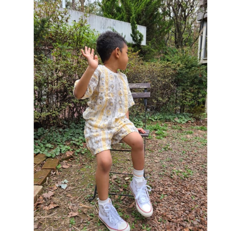 MOOI STORE - Korean Children Fashion - #Kfashion4kids - Ambo Top Bottom Set - 2