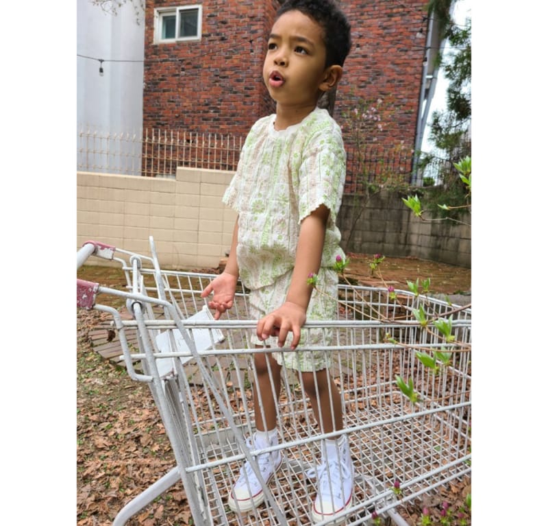 MOOI STORE - Korean Children Fashion - #Kfashion4kids - Ambo Top Bottom Set - 3