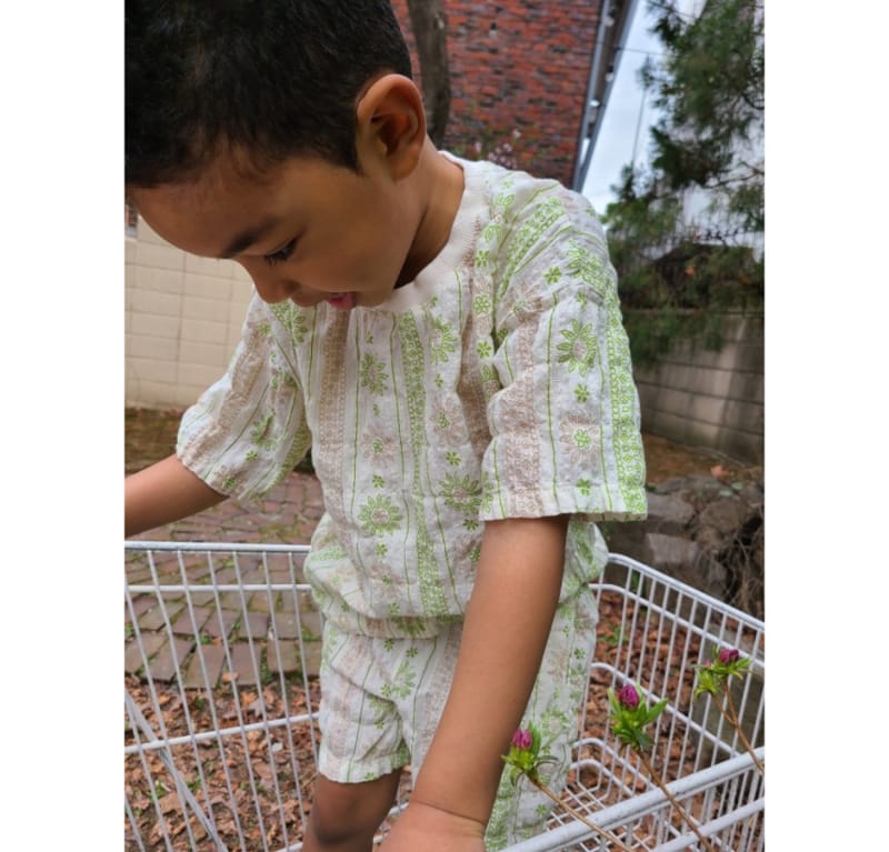 MOOI STORE - Korean Children Fashion - #Kfashion4kids - Ambo Top Bottom Set - 5