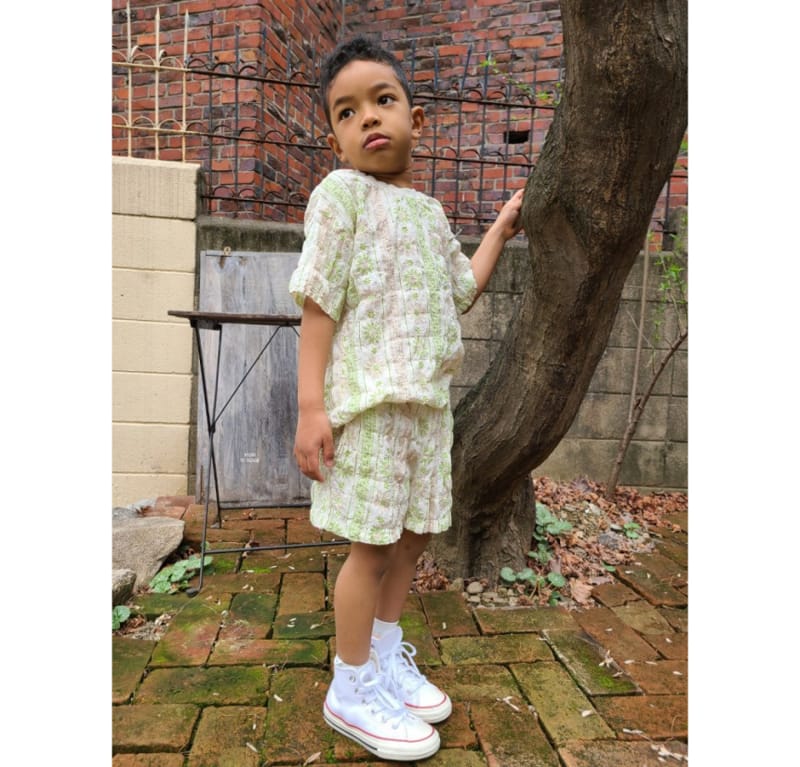 MOOI STORE - Korean Children Fashion - #Kfashion4kids - Ambo Top Bottom Set - 6