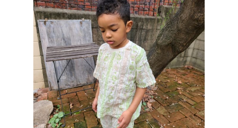 MOOI STORE - Korean Children Fashion - #Kfashion4kids - Ambo Top Bottom Set - 7