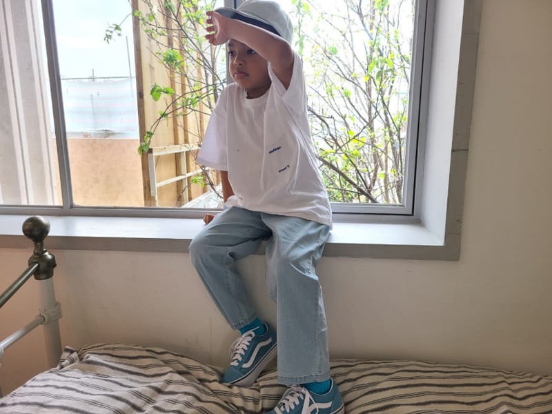 MOOI STORE - Korean Children Fashion - #Kfashion4kids - Pocket Embroidery Tee - 5