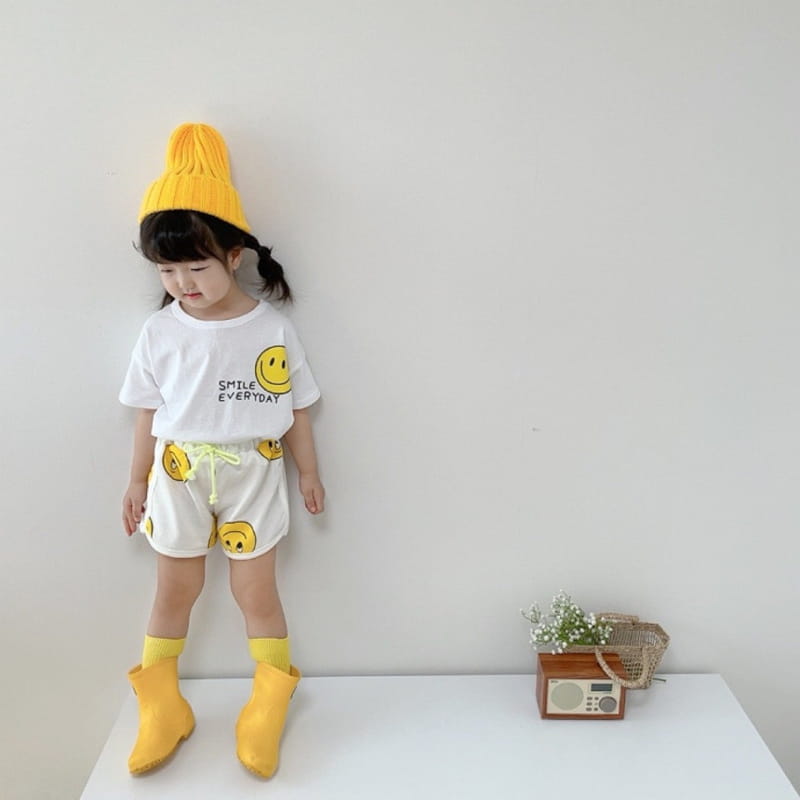 MORAN - Korean Children Fashion - #Kfashion4kids - Smile 2Tee bottom Set - 10