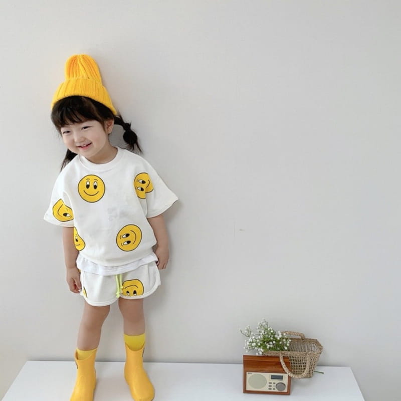 MORAN - Korean Children Fashion - #Kfashion4kids - Smile 2Tee bottom Set - 11