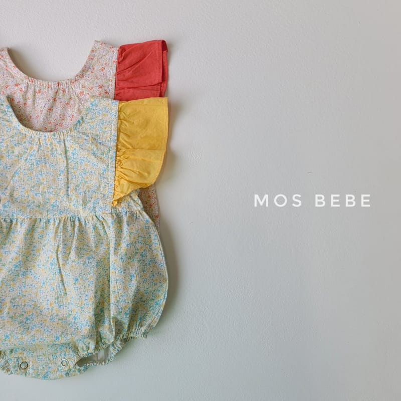 MOS BEBE - Korean Children Fashion - #Kfashion4kids - Flory Wing Bodysuit