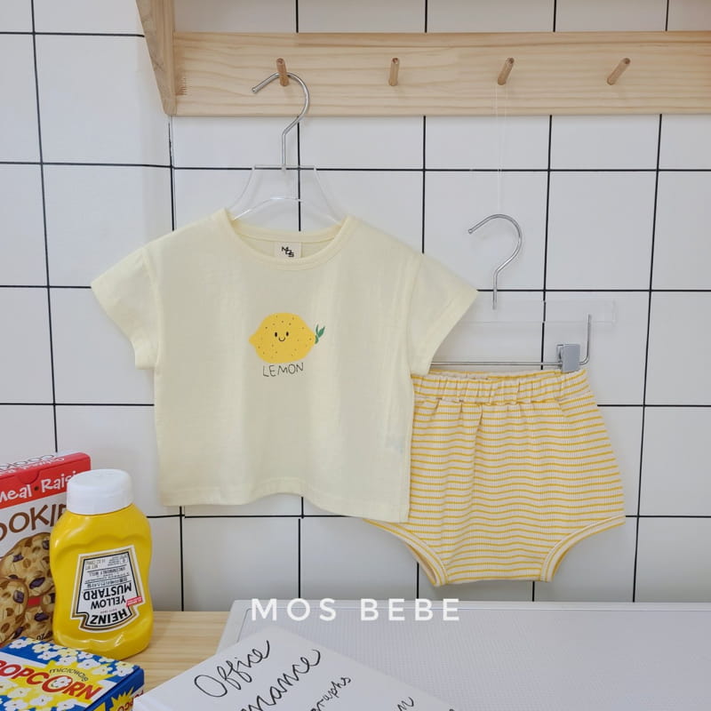 MOS BEBE - Korean Children Fashion - #Kfashion4kids - Fruit Tio Bottom Set
