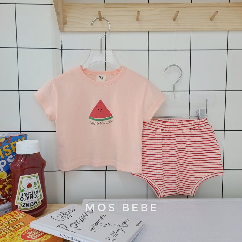 MOS BEBE - Korean Children Fashion - #Kfashion4kids - Fruit Tio Bottom Set - 2