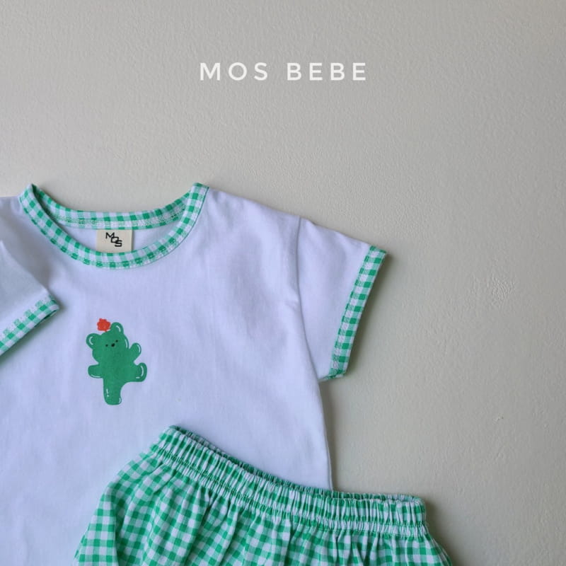 MOS BEBE - Korean Children Fashion - #Kfashion4kids - Jelly Bear Top Bottom Set - 5