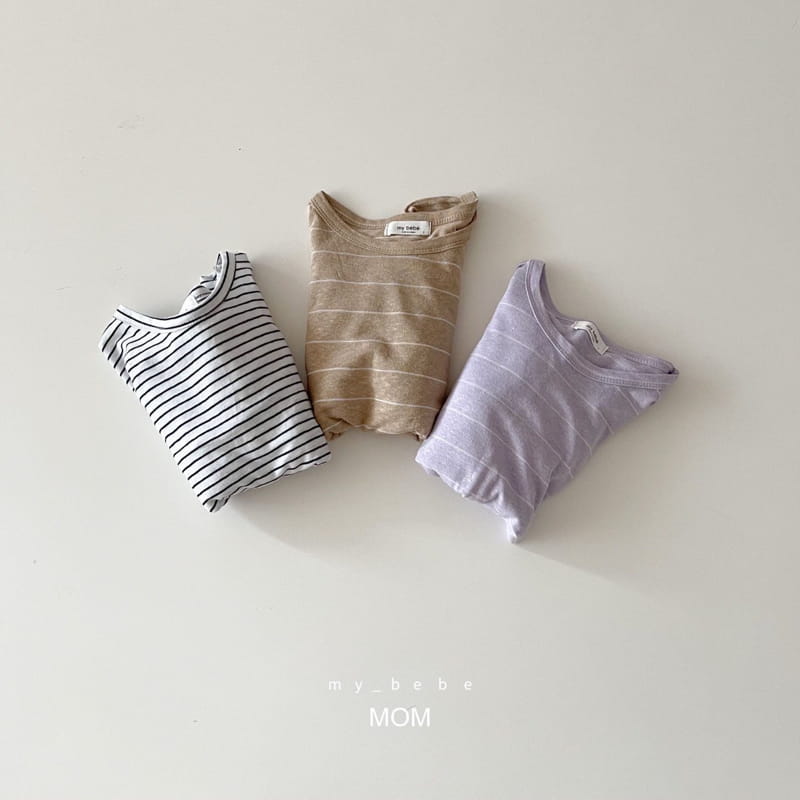 MY BEBE - Korean Children Fashion - #Kfashion4kids - Mom Linen Tee - 11