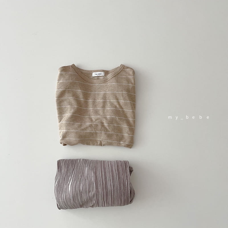 MY BEBE - Korean Children Fashion - #Kfashion4kids - Mom Linen Tee - 9