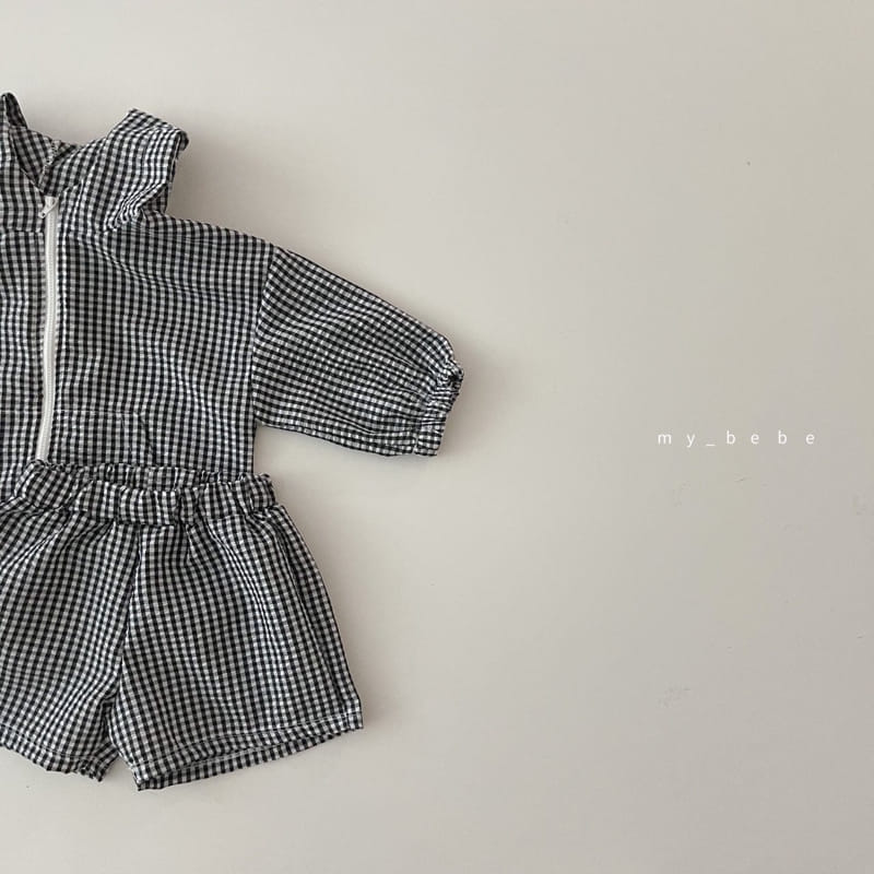 MY BEBE - Korean Children Fashion - #Kfashion4kids - Windbreaker Shorts Set - 10