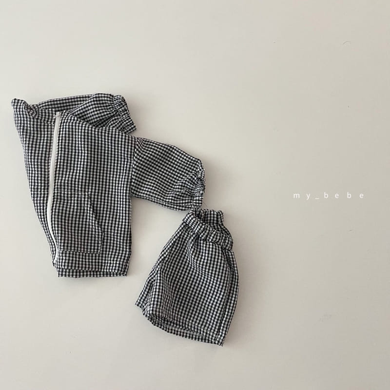 MY BEBE - Korean Children Fashion - #Kfashion4kids - Windbreaker Shorts Set - 11