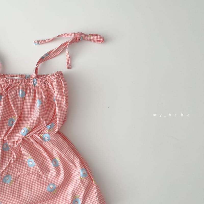 MY BEBE - Korean Children Fashion - #Kfashion4kids - Flower Jumpsuit - 12