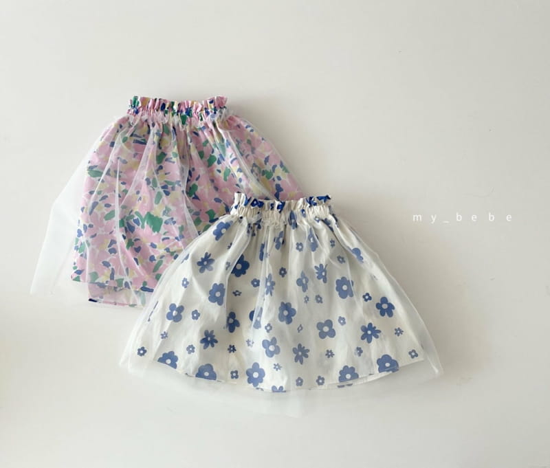 MY BEBE - Korean Children Fashion - #Kfashion4kids - Summer Sha Skirt