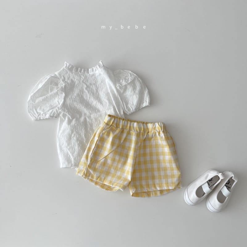 MY BEBE - Korean Children Fashion - #Kfashion4kids - Lace Shirring Blouse - 10