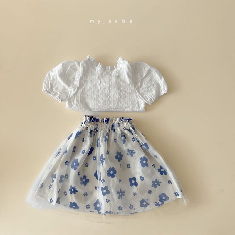 MY BEBE - Korean Children Fashion - #Kfashion4kids - Lace Shirring Blouse - 12