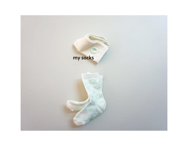 MY SOCKS - Korean Children Fashion - #Kfashion4kids - Melon Socks [set of 2] - 2