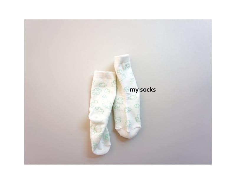 MY SOCKS - Korean Children Fashion - #Kfashion4kids - Melon Socks [set of 2] - 4