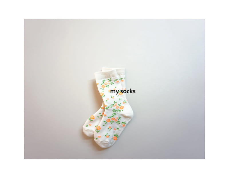 MY SOCKS - Korean Children Fashion - #Kfashion4kids - Hanrabong Socks [set of 2] - 3