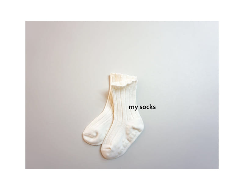 MY SOCKS - Korean Children Fashion - #Kfashion4kids - Hanrabong Socks [set of 2] - 4