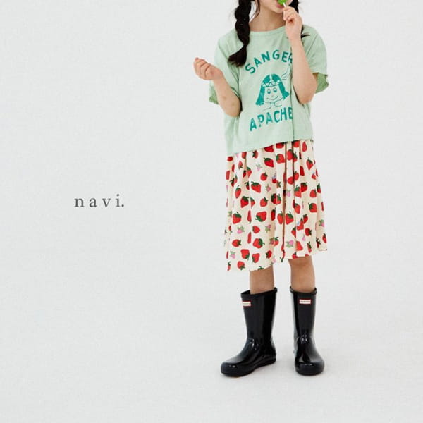 NAVI - Korean Children Fashion - #Kfashion4kids - Strawberry One-piece - 3