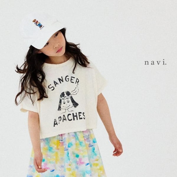 NAVI - Korean Children Fashion - #Kfashion4kids - Indian Crop Tee