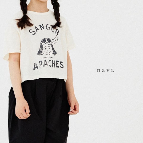 NAVI - Korean Children Fashion - #Kfashion4kids - Indian Crop Tee - 3
