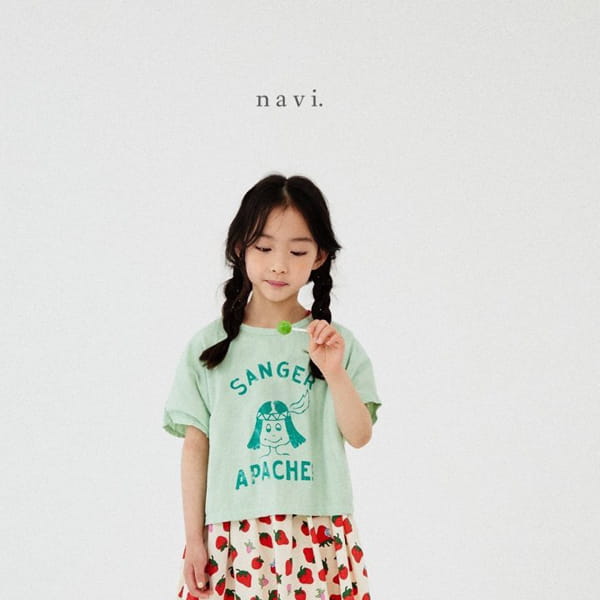 NAVI - Korean Children Fashion - #Kfashion4kids - Indian Crop Tee - 5