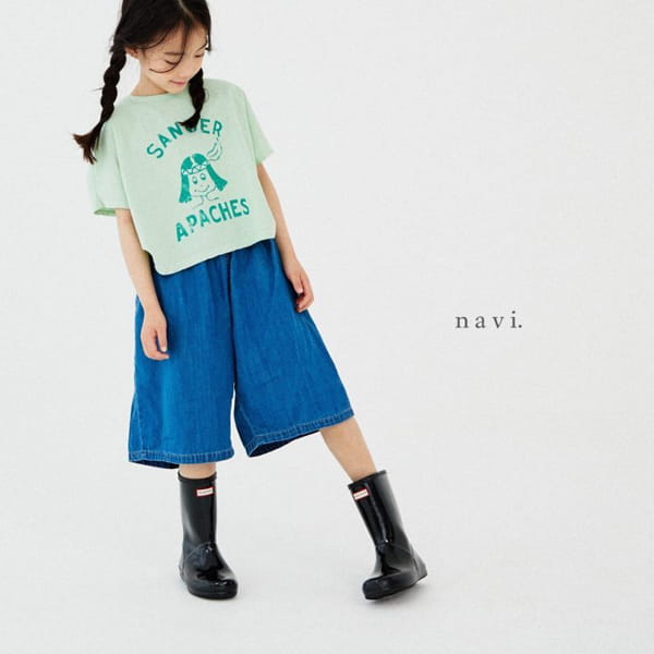 NAVI - Korean Children Fashion - #Kfashion4kids - Indian Crop Tee - 6