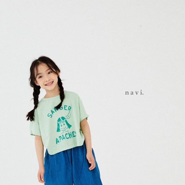 NAVI - Korean Children Fashion - #Kfashion4kids - Indian Crop Tee - 7