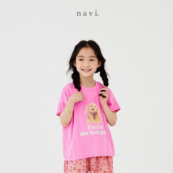 NAVI - Korean Children Fashion - #Kfashion4kids - Puppy Tee